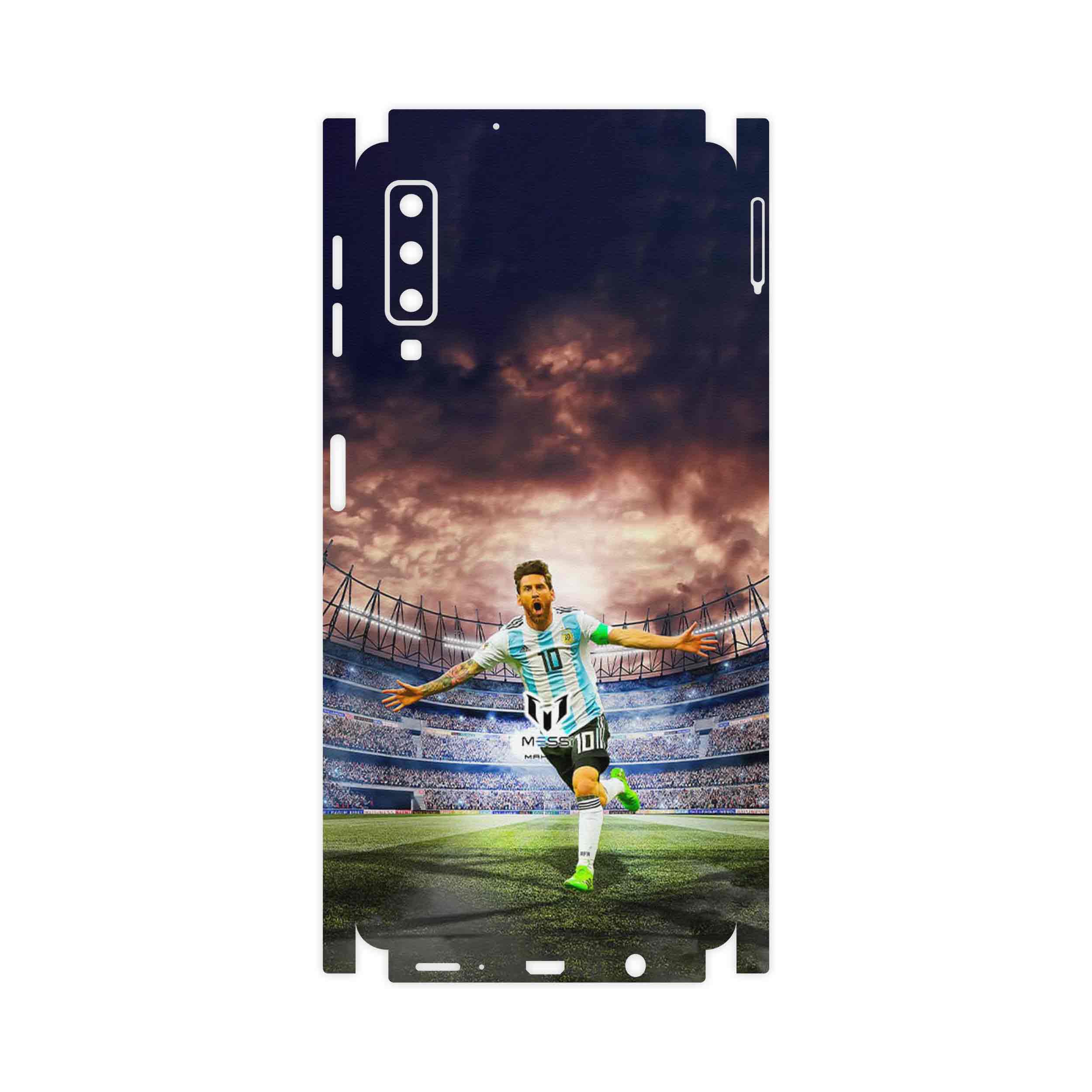برچسب پوششی ماهوت مدل Lionel Messi 2-FullSkin مناسب برای گوشی موبایل سامسونگ Galaxy A7 2018