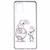کاور طرح Olaf &amp; Baymax مناسب برای گوشی موبایل سامسونگ Galaxy A51 