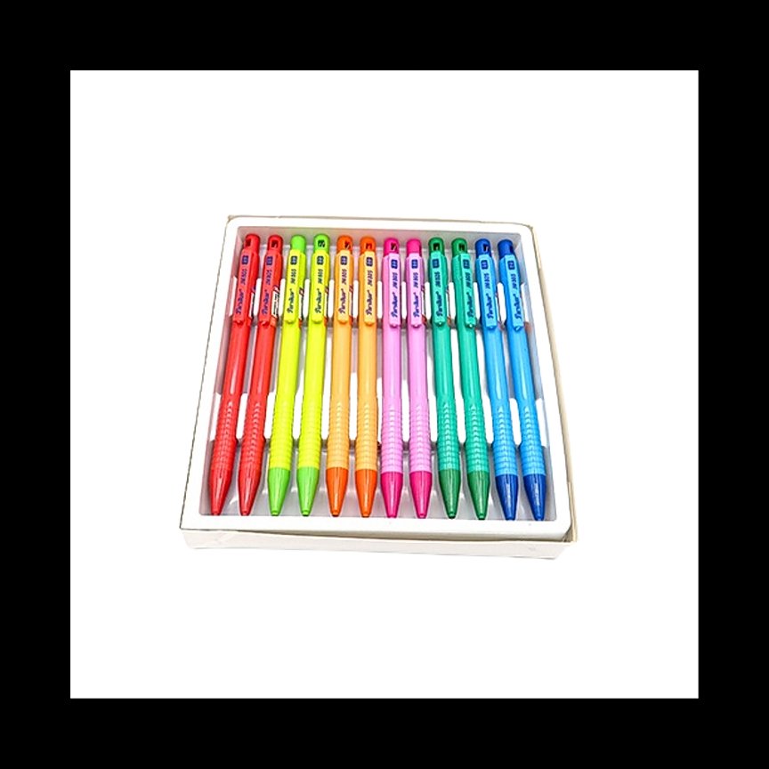 اتود 2 میل همراه با تراش پارسیکار بسته 12عددی 