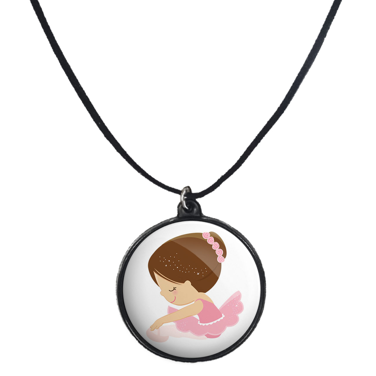 گردنبند پرمانه طرح cute کد pmb.26777 مدل دو طرفه