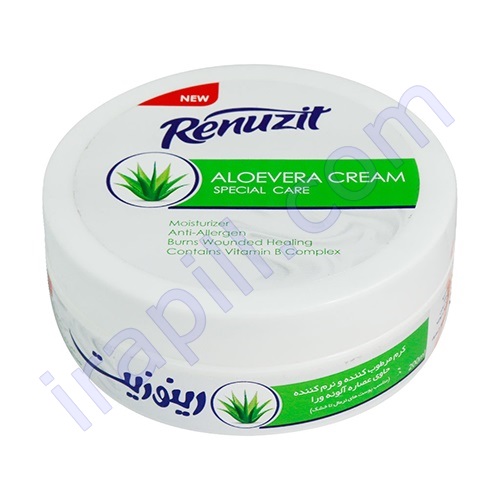 کرم کاسه ای مرطوب کننده و نرم کننده آلوئه ورا رینوزیت 200 میلی لیتر