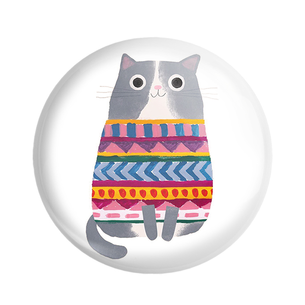 پیکسل خندالو طرح گربه کد 5215