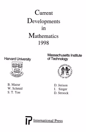 خرید و دانلود نسخه کامل کتاب Current Developments in Mathematics 1998