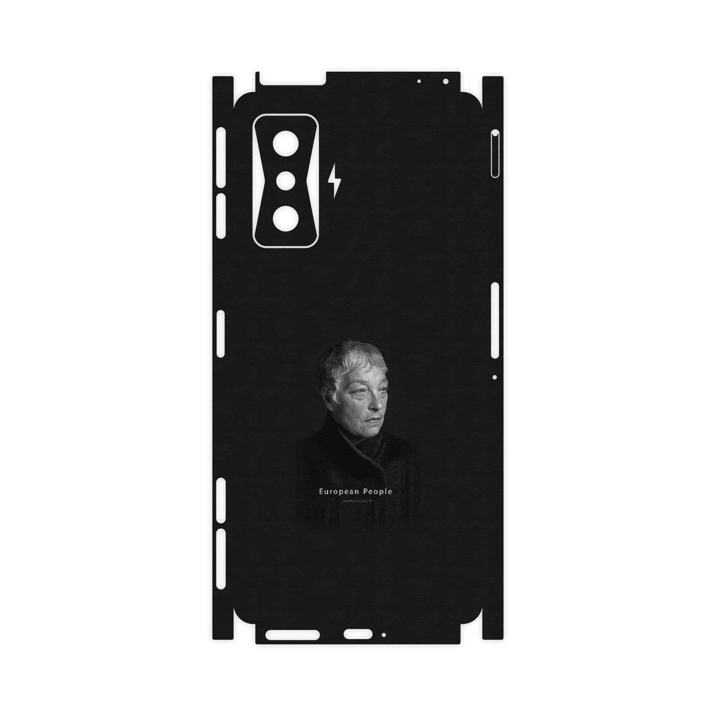 برچسب پوششی ماهوت مدل Portrait of a European Woman-FullSkin مناسب برای گوشی موبایل شیائومی Redmi K50 Gaming