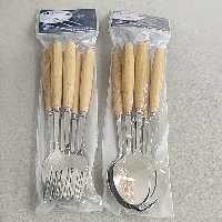 قاشق چنگال بامبو