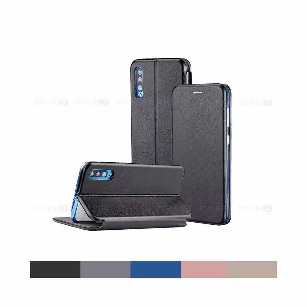 کیف کلاسوری چرمی گوشی سامسونگ Galaxy A70