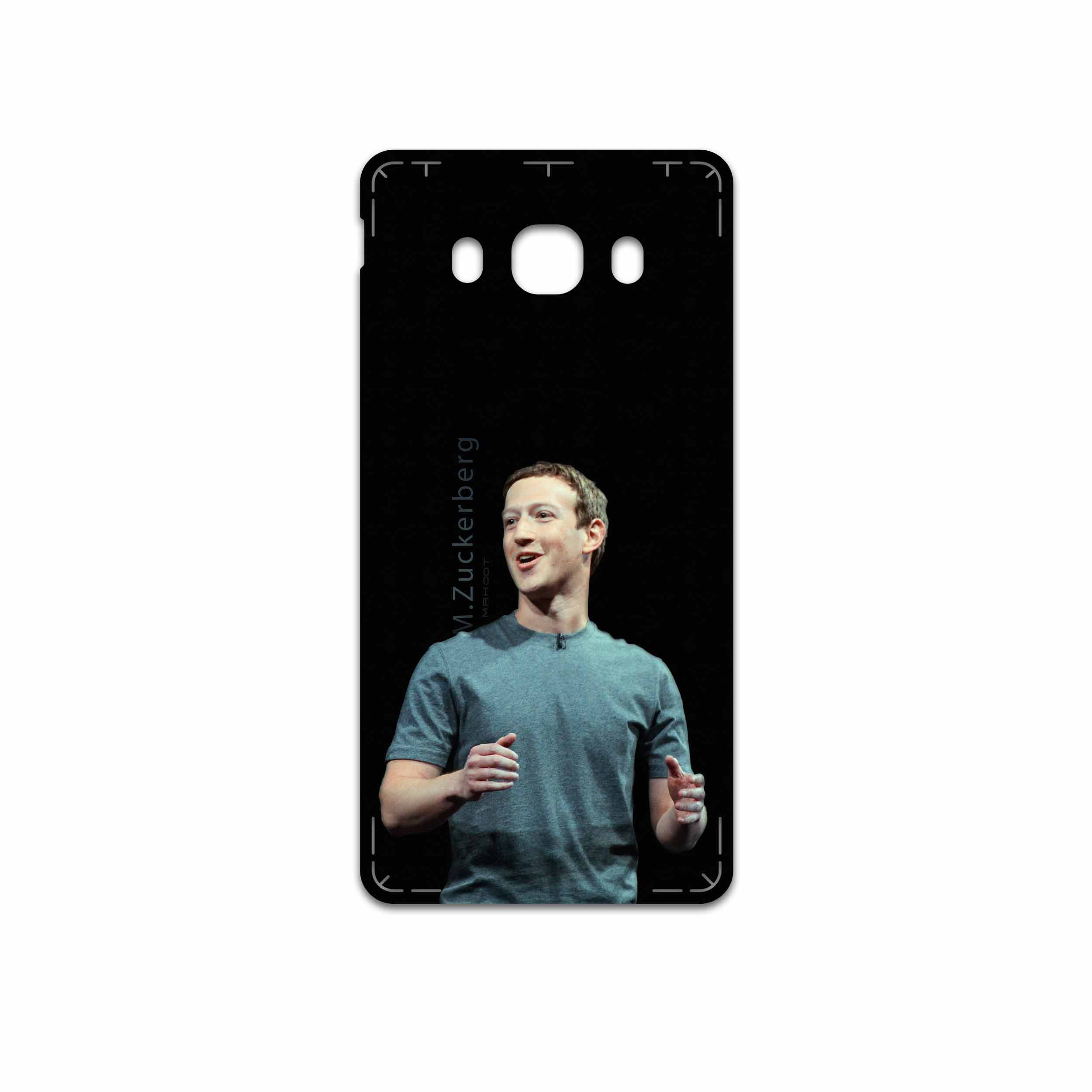 برچسب پوششی ماهوت مدل Mark Zuckerberg مناسب برای گوشی موبایل سامسونگ Galaxy J5 2016