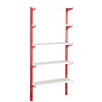 قفسه مدل سوپری 5 طبقه 2.5 متری سایز 70x30 سانتی متر