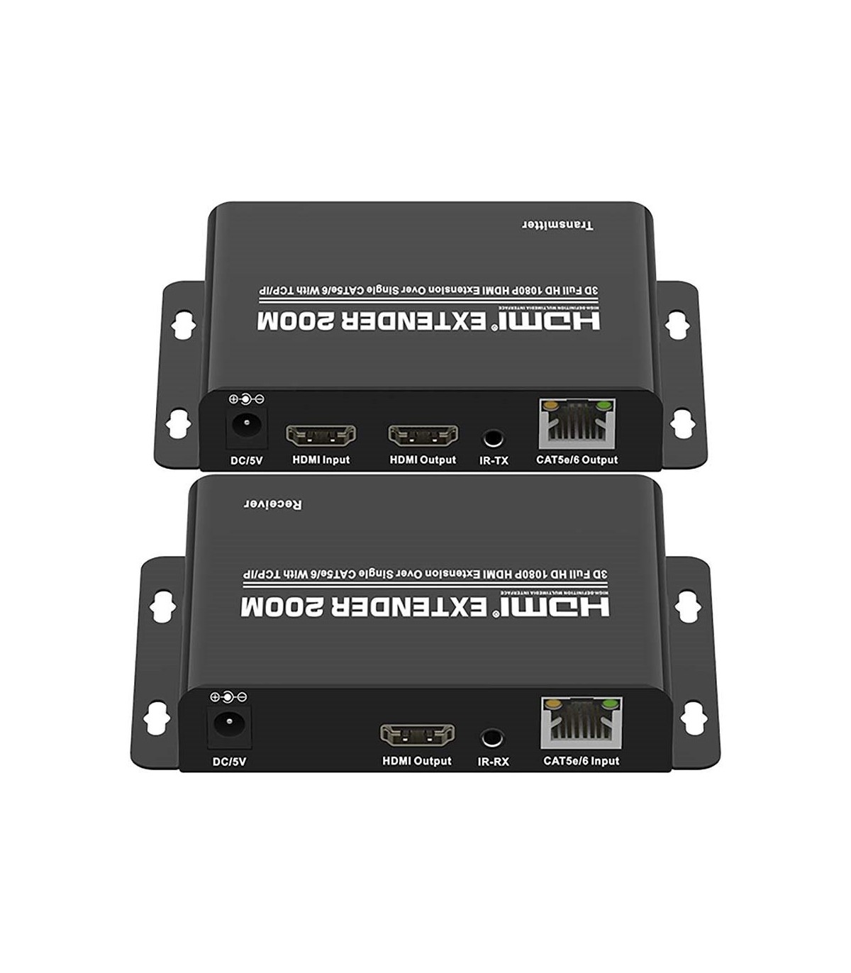 اکستندر HDMI تا 200 متر روی شبکه و تحت IP تی سی تی مدل TC-HEX-200RP