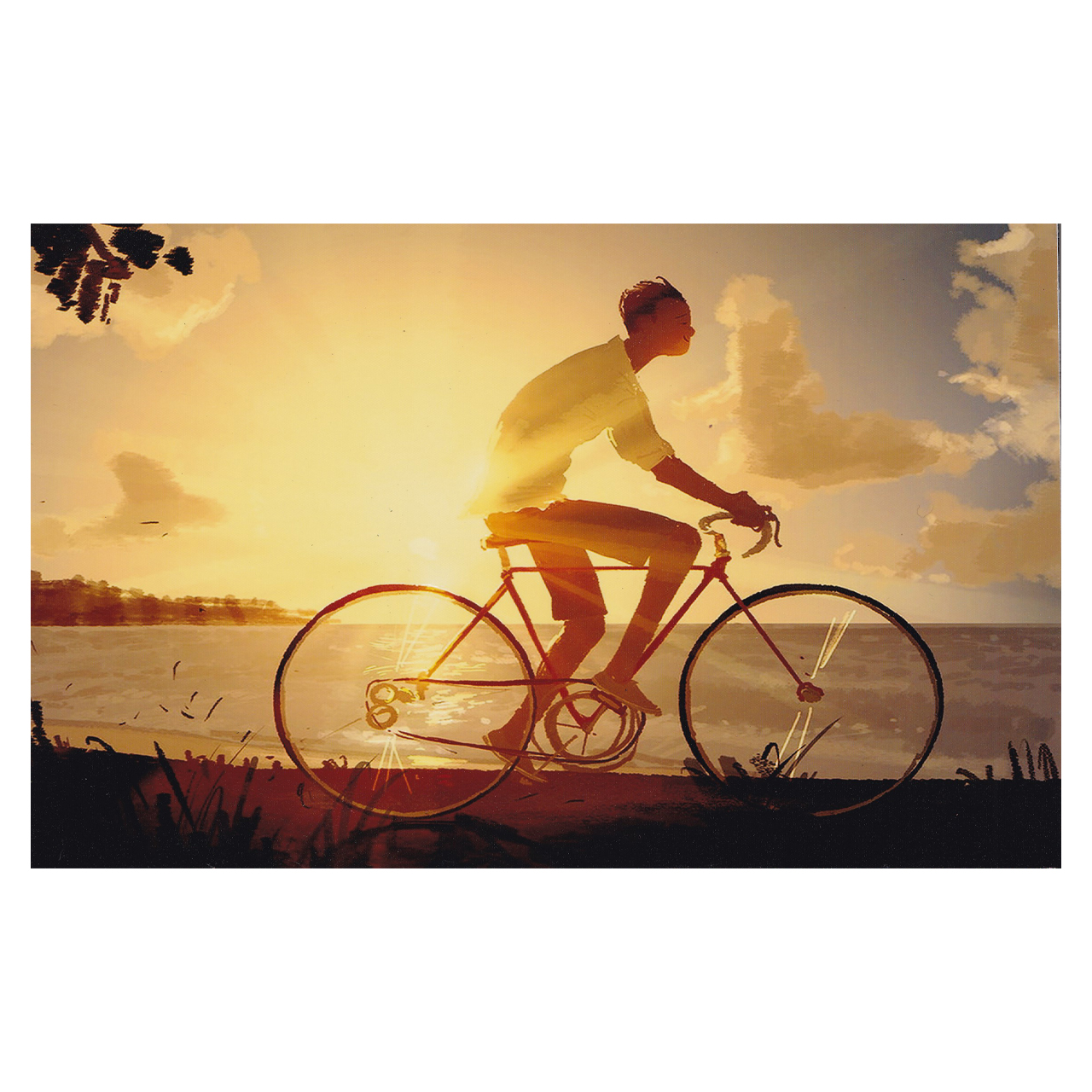 تابلو شاسی طرح غروب کد Ir-825