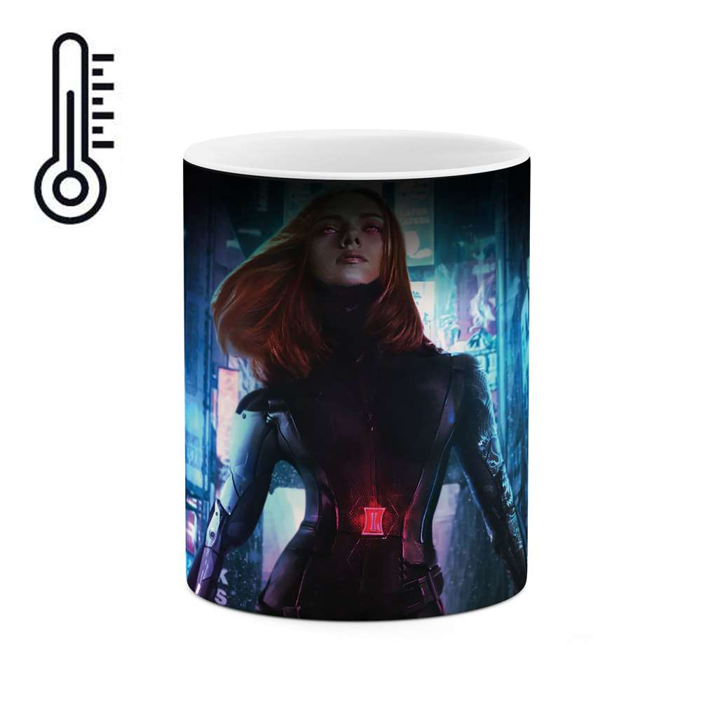 ماگ حرارتی طرح بلک ویدو مدل mgh00291