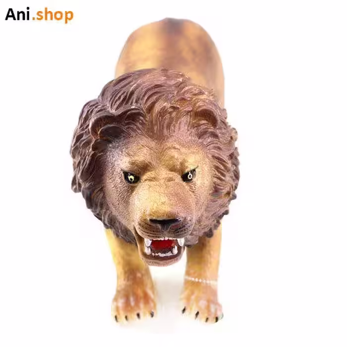 فیگور شیر اسباب بازی پلاستیکی نرم سایز بزرگ کد152