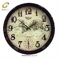 ساعت دیواری اورجینال ولدر PVC زرشکی| کد رفرنس 625