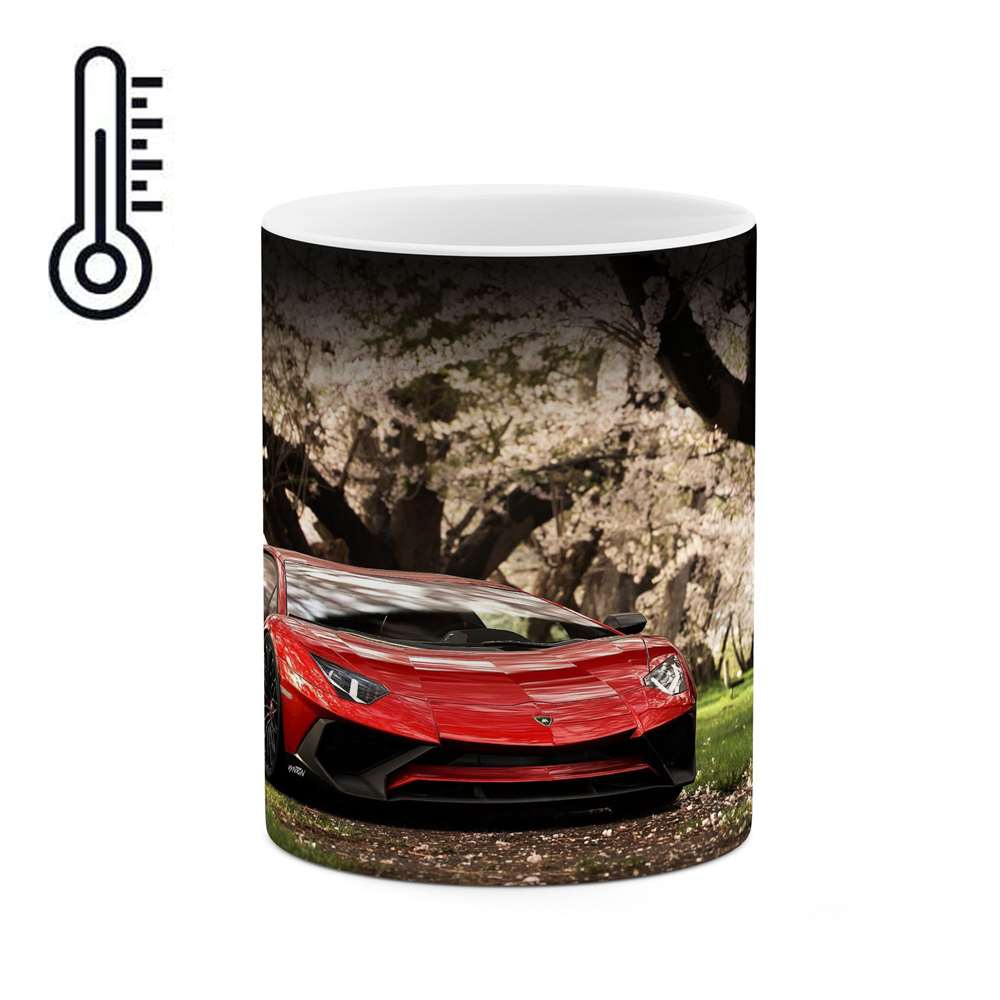 ماگ حرارتی طرح لامبورگینی مدل mgph13809