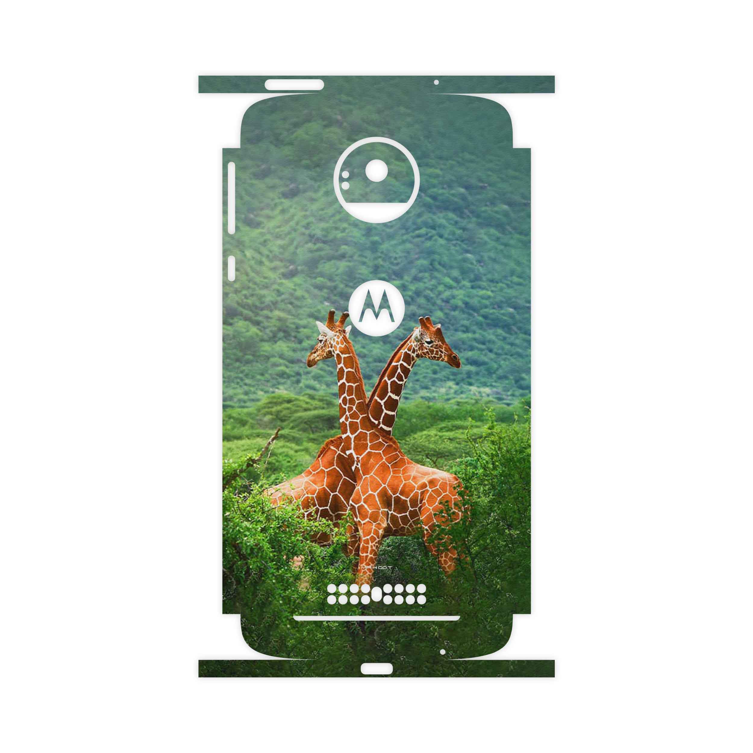 برچسب پوششی ماهوت مدل Giraffe-FullSkin مناسب برای گوشی موبایل موتورولا Moto Z