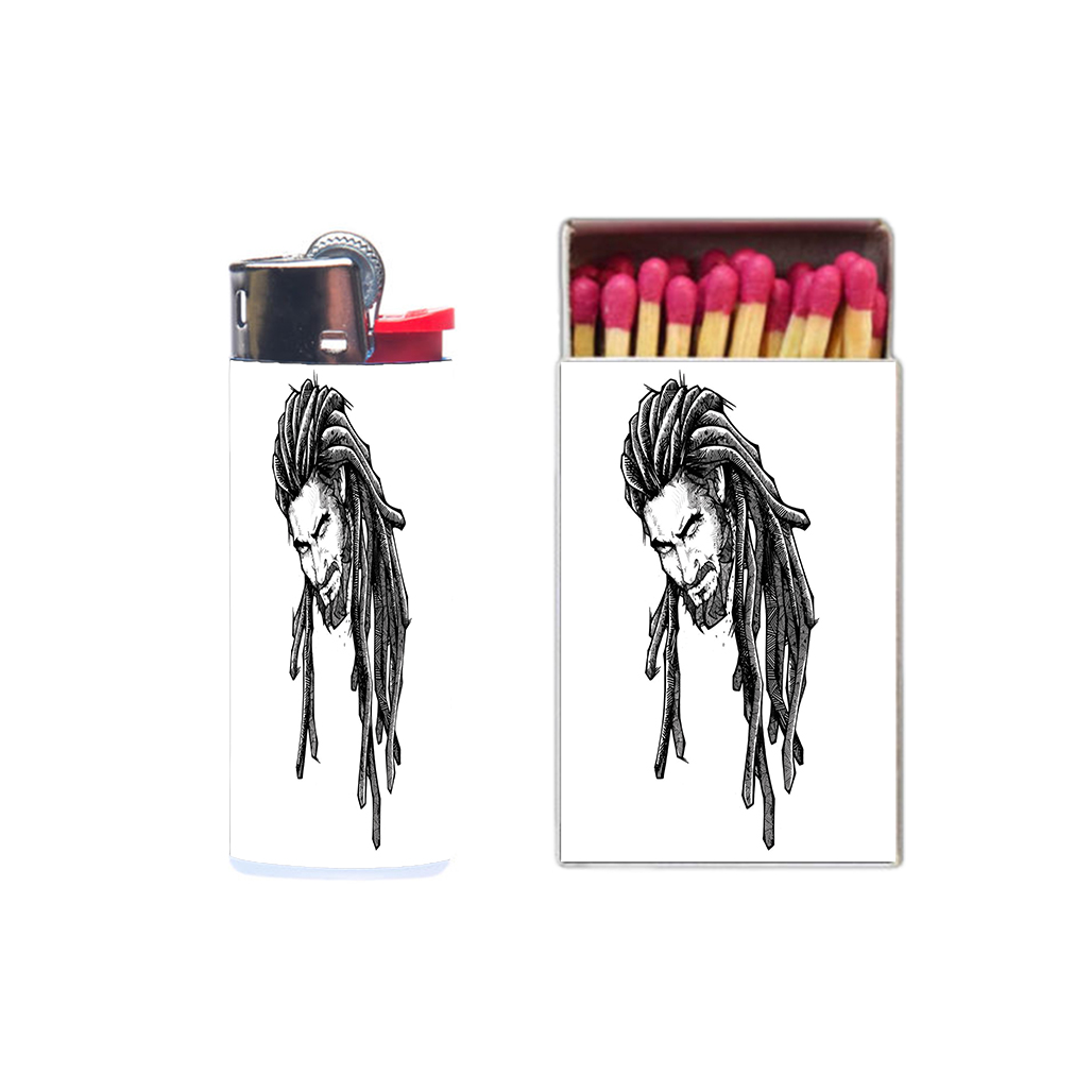 فندک مدل پسر  کد 755 به همراه کبریت