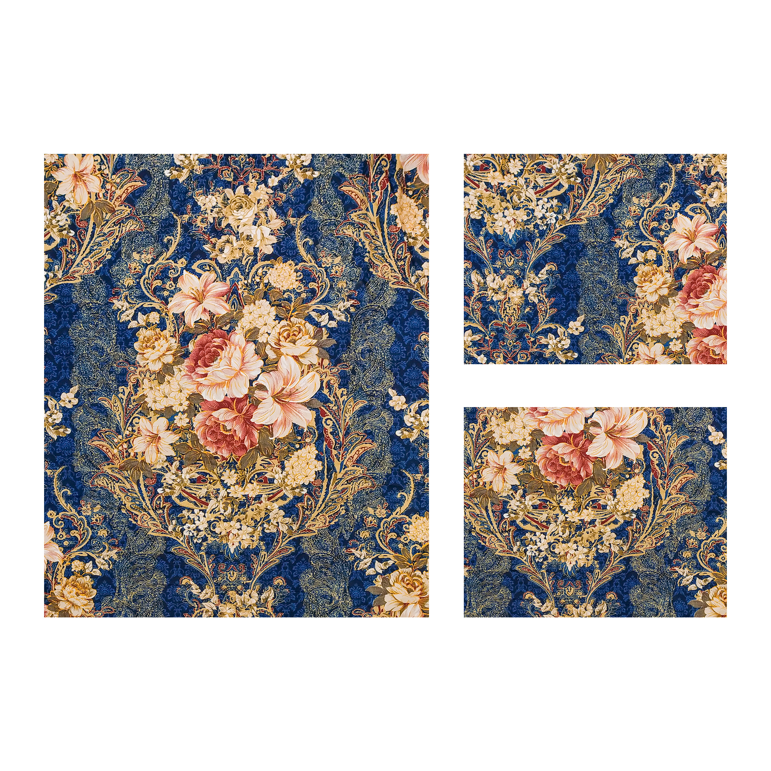 سرویس روتختی آدنو مدل افشان کد CH58 دو نفره 3تکه