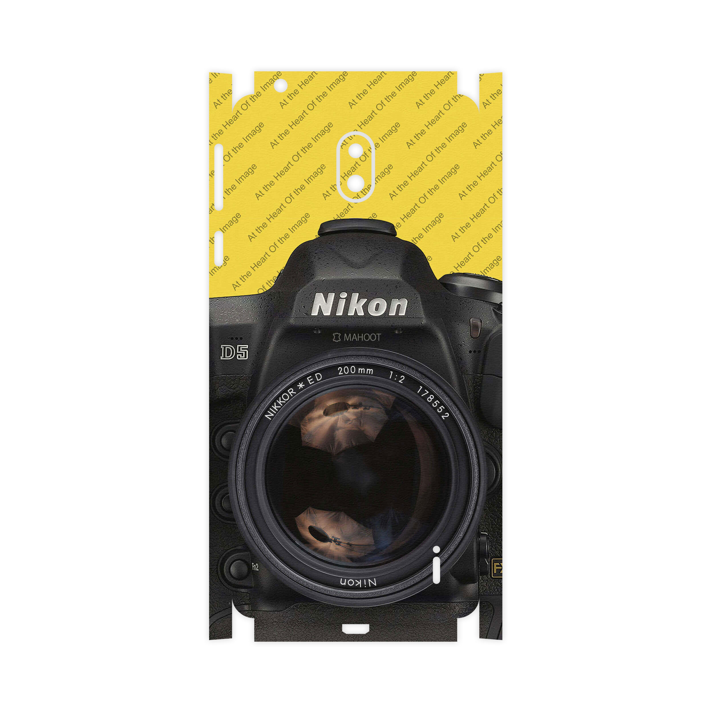 برچسب پوششی ماهوت مدل Nkn-FullSkin مناسب برای گوشی موبایل نوکیا 1 Plus