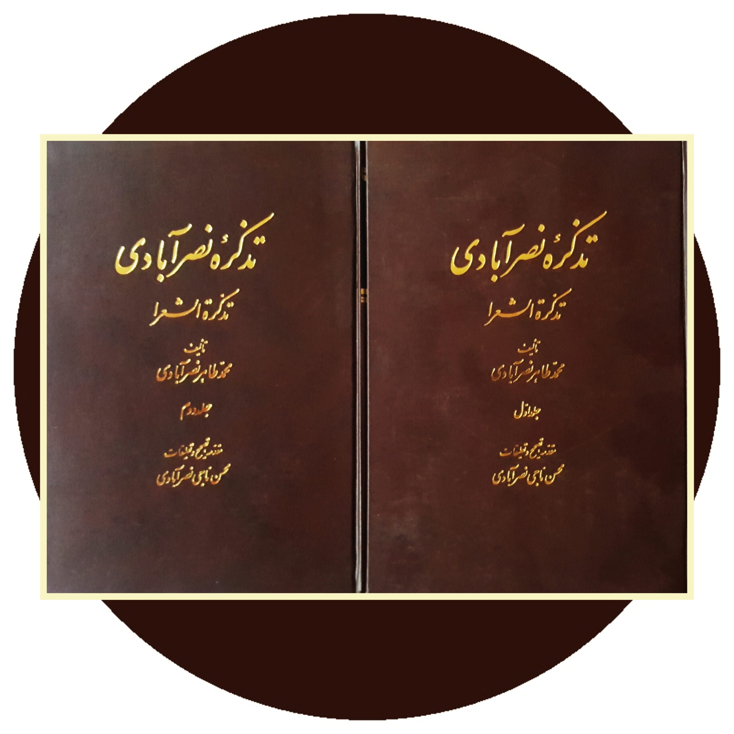 کتاب تذکره نصرآبادی (2 جلدی) - خرید با تخفیف چهل درصد ازکتاب دایره قهوه ای