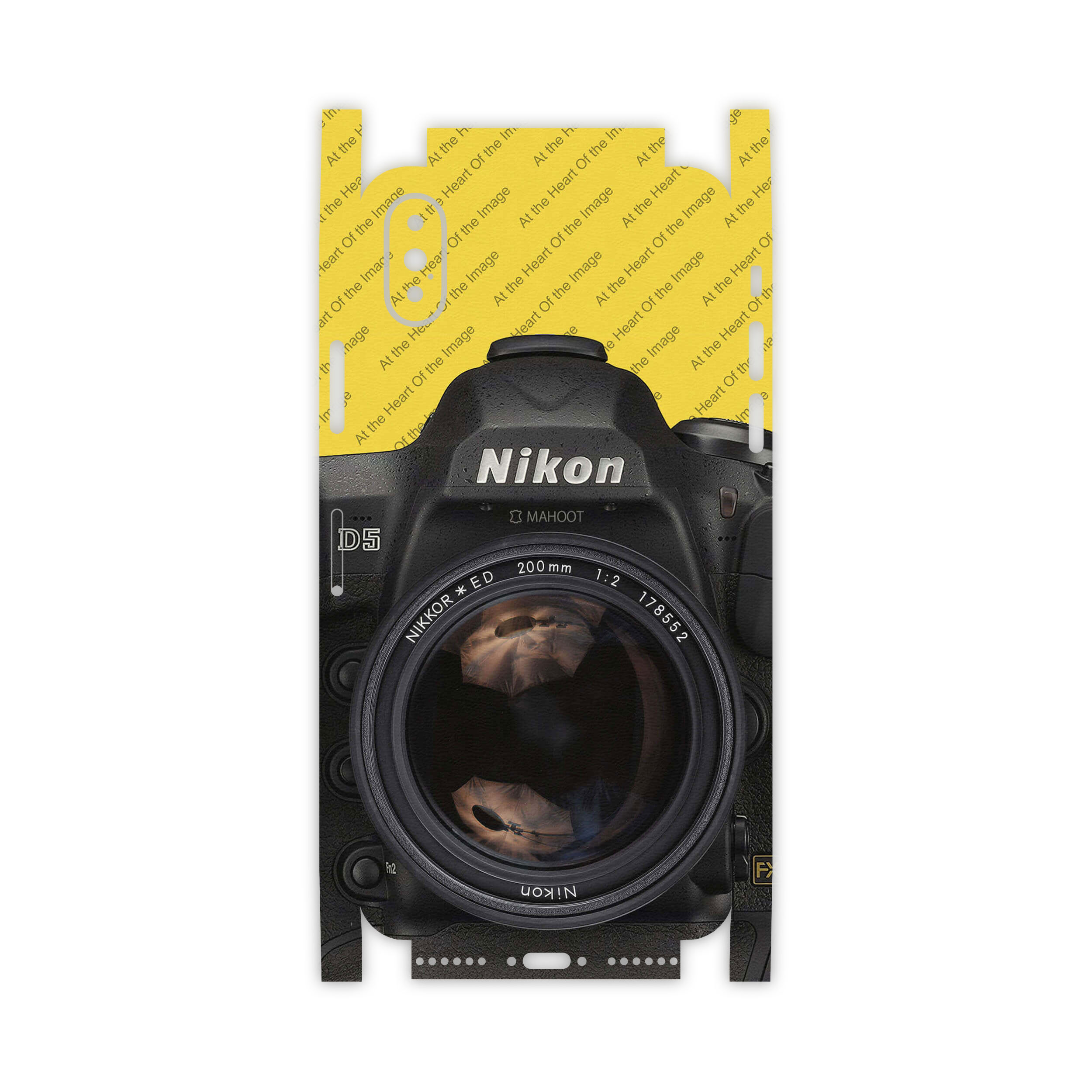 برچسب پوششی ماهوت مدل Nkn-FullSkin مناسب برای گوشی موبایل اپل iPhone X