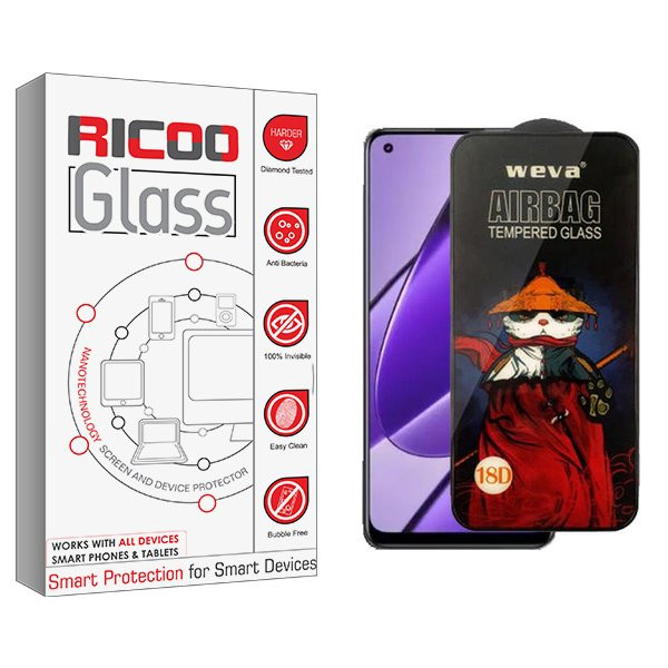 محافظ صفحه نمایش ریکو مدل RiC2 Airbag مناسب برای گوشی موبایل ریلمی 11 4G