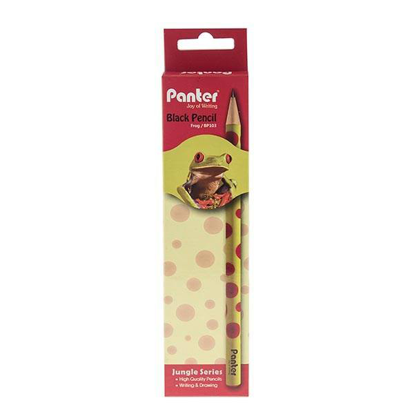 مداد مشکی پنتر مدل Frog - بسته 12 عددی