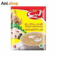 سوپ جو و قارچ الیت 65 گرم کد F58