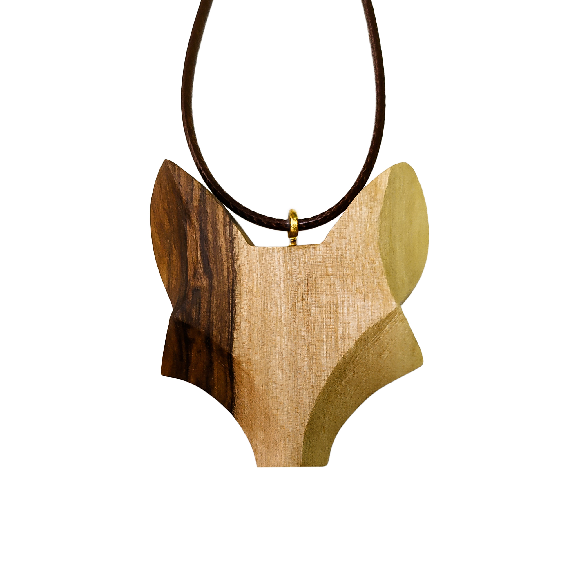 گردنبند مدل  چوبی روباه