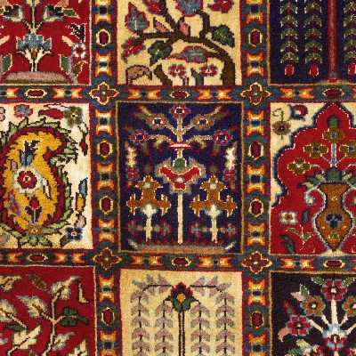 فرش دستبافت سه متری طرح خشتی مدل H87