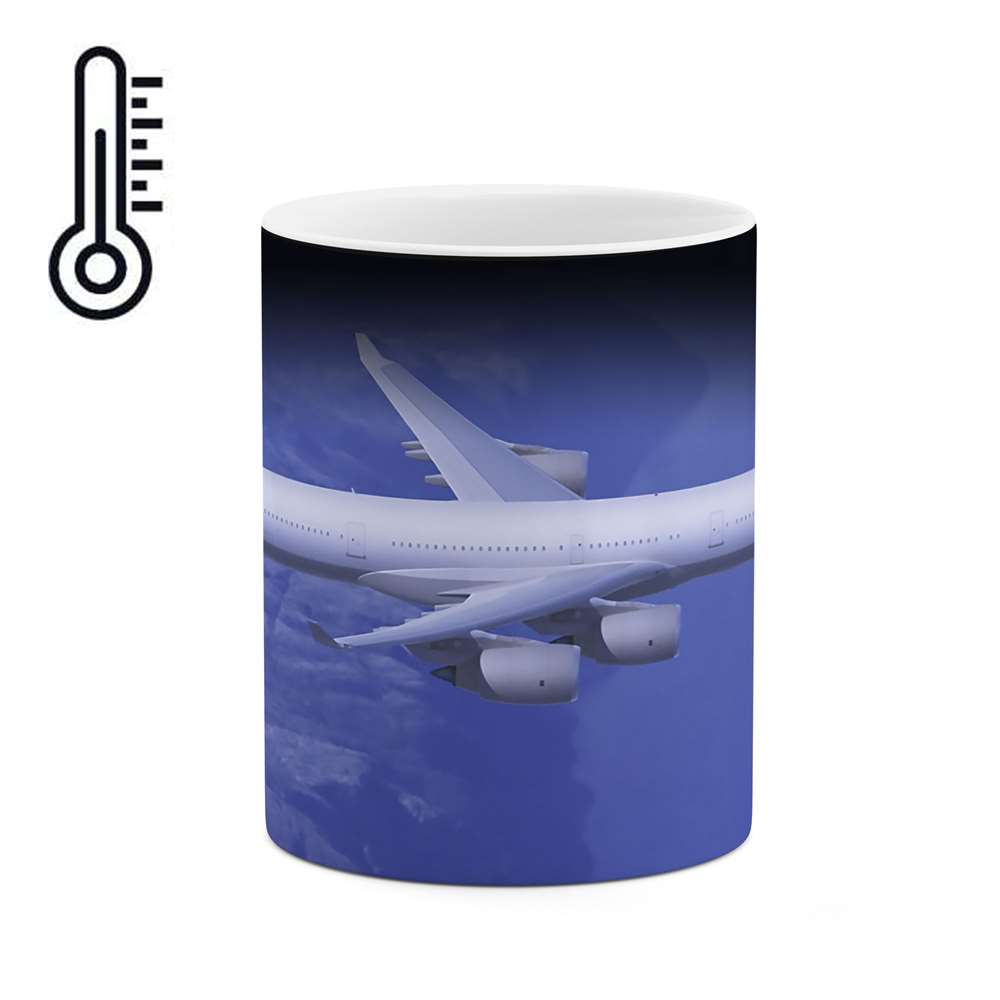 ماگ حرارتی طرح هواپیما مدل mgh00900