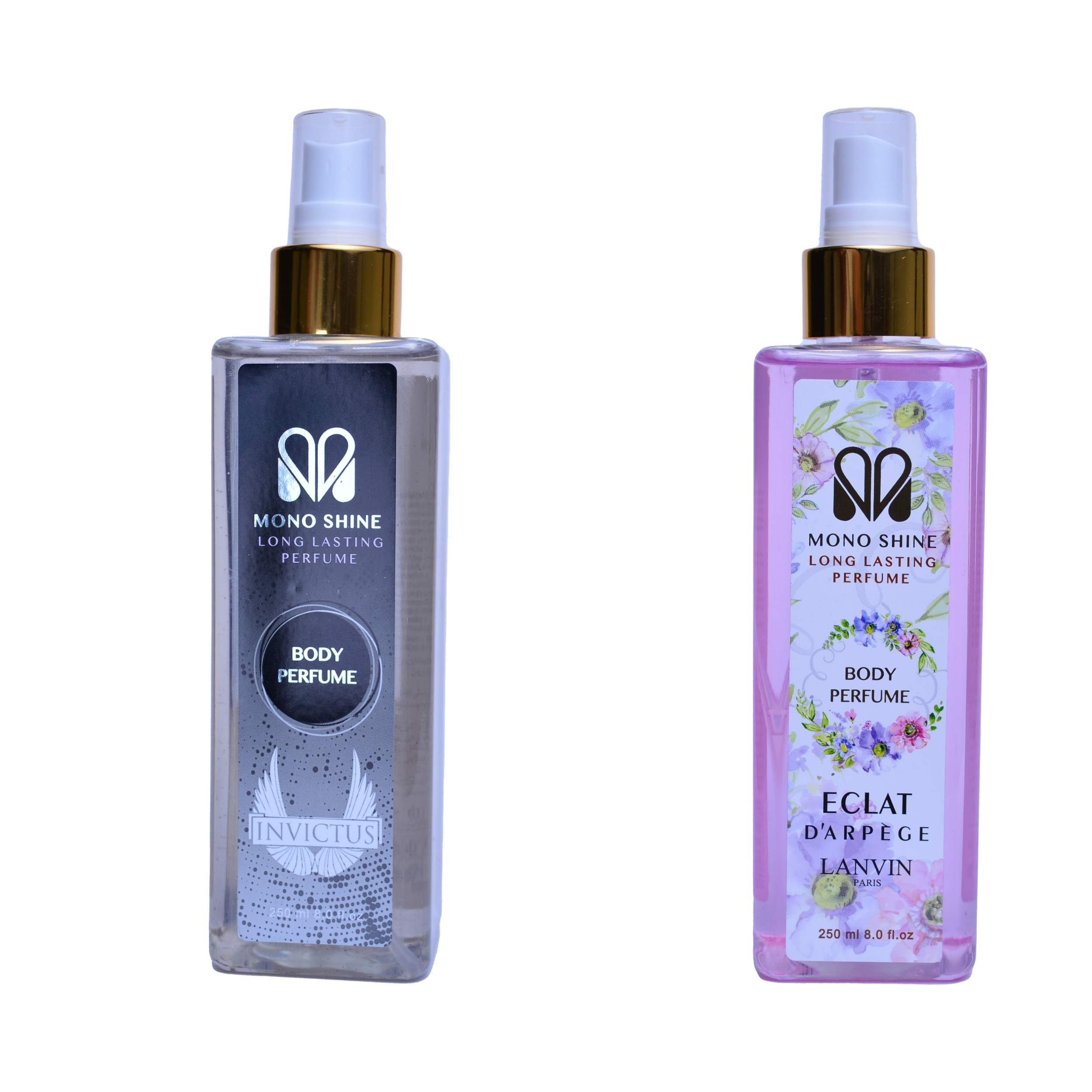 بادی اسپلش مونوشاین مدل اینوکتوس و اکلت لانوین حجم 250 میلی لیتر بسته 2 عددی