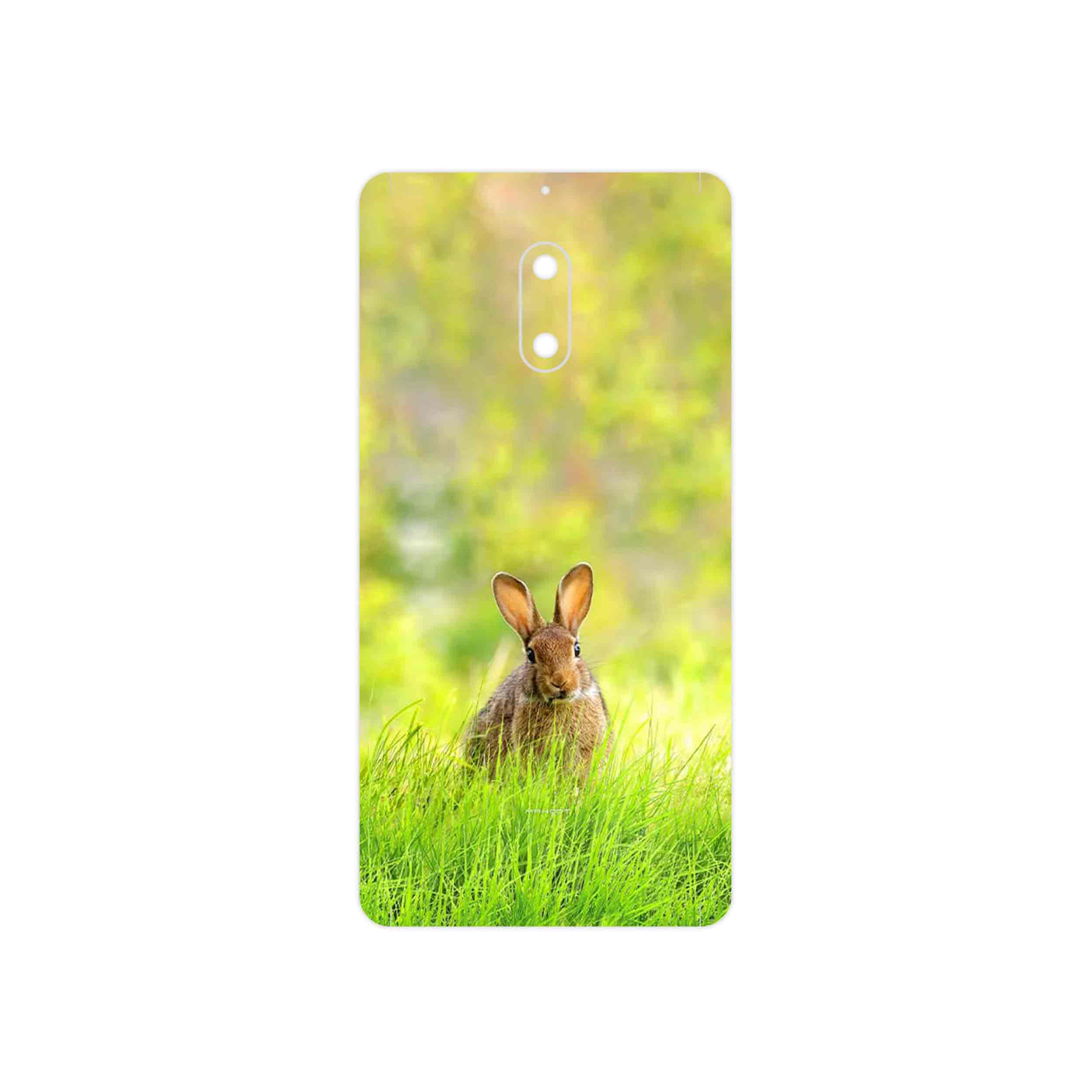 برچسب پوششی ماهوت مدل Rabbit مناسب برای گوشی موبایل نوکیا 6
