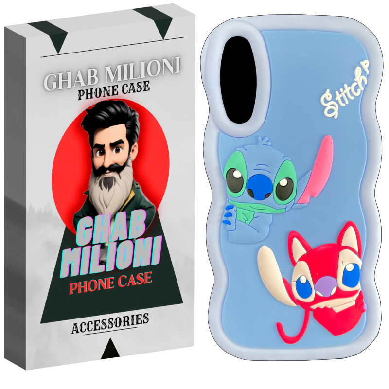 کاور گوشی سامسونگ Galaxy A50 قاب میلیونی مدل STICH-VBC6