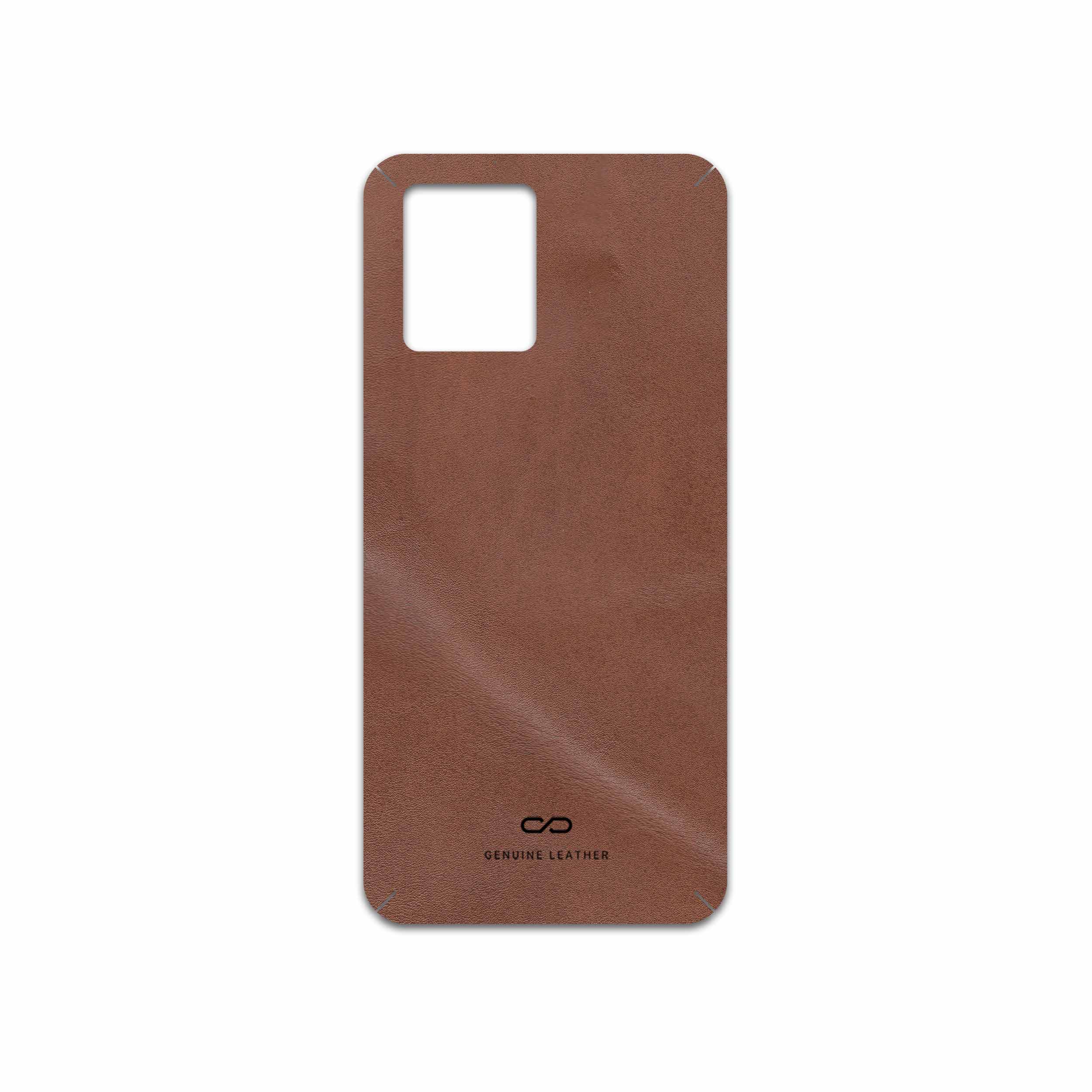برچسب پوششی ماهوت مدل Matte-Natural-Leather مناسب برای گوشی موبایل ریلمی 8 Pro
