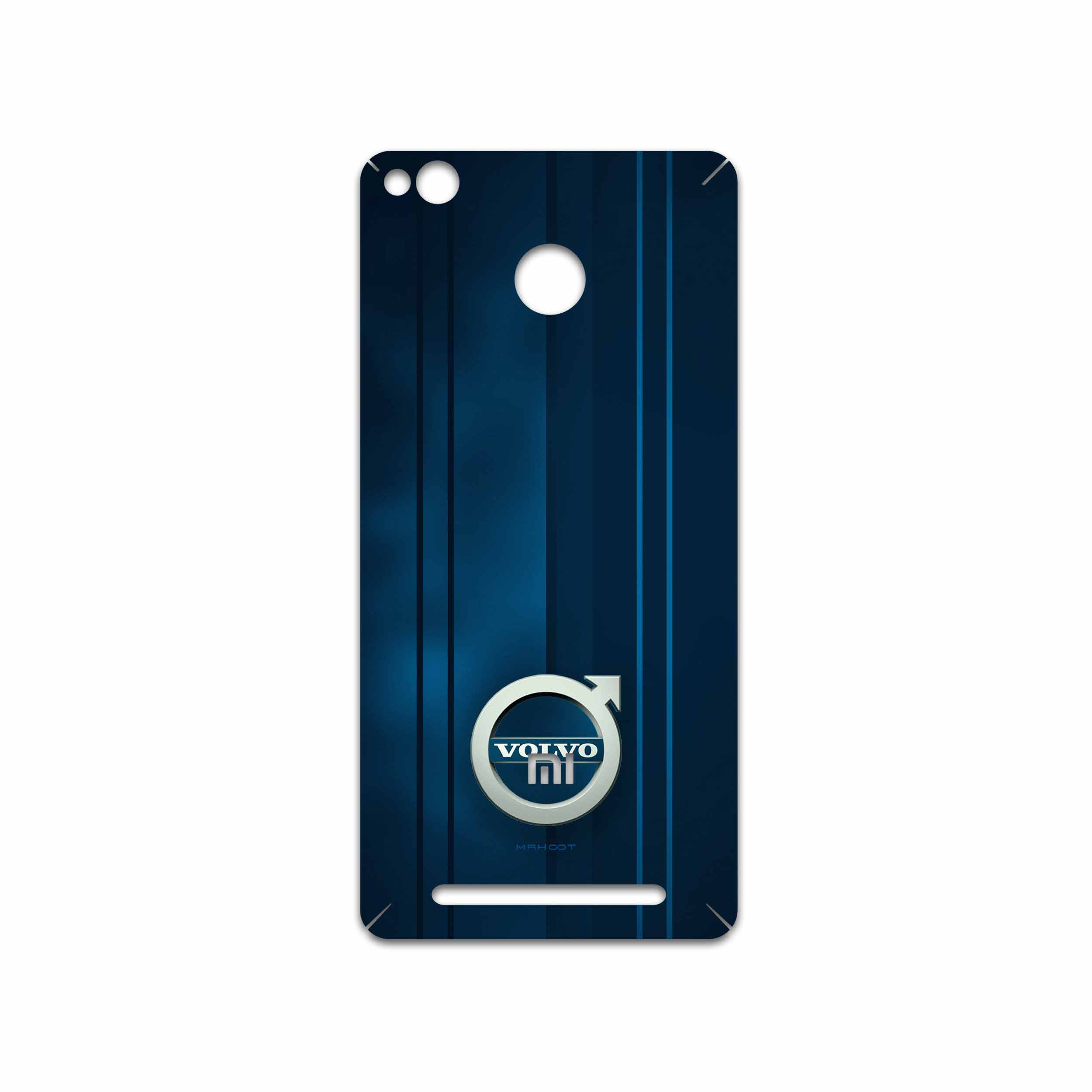 برچسب پوششی ماهوت مدل Volvo مناسب برای گوشی موبایل شیائومی Redmi 3 Pro