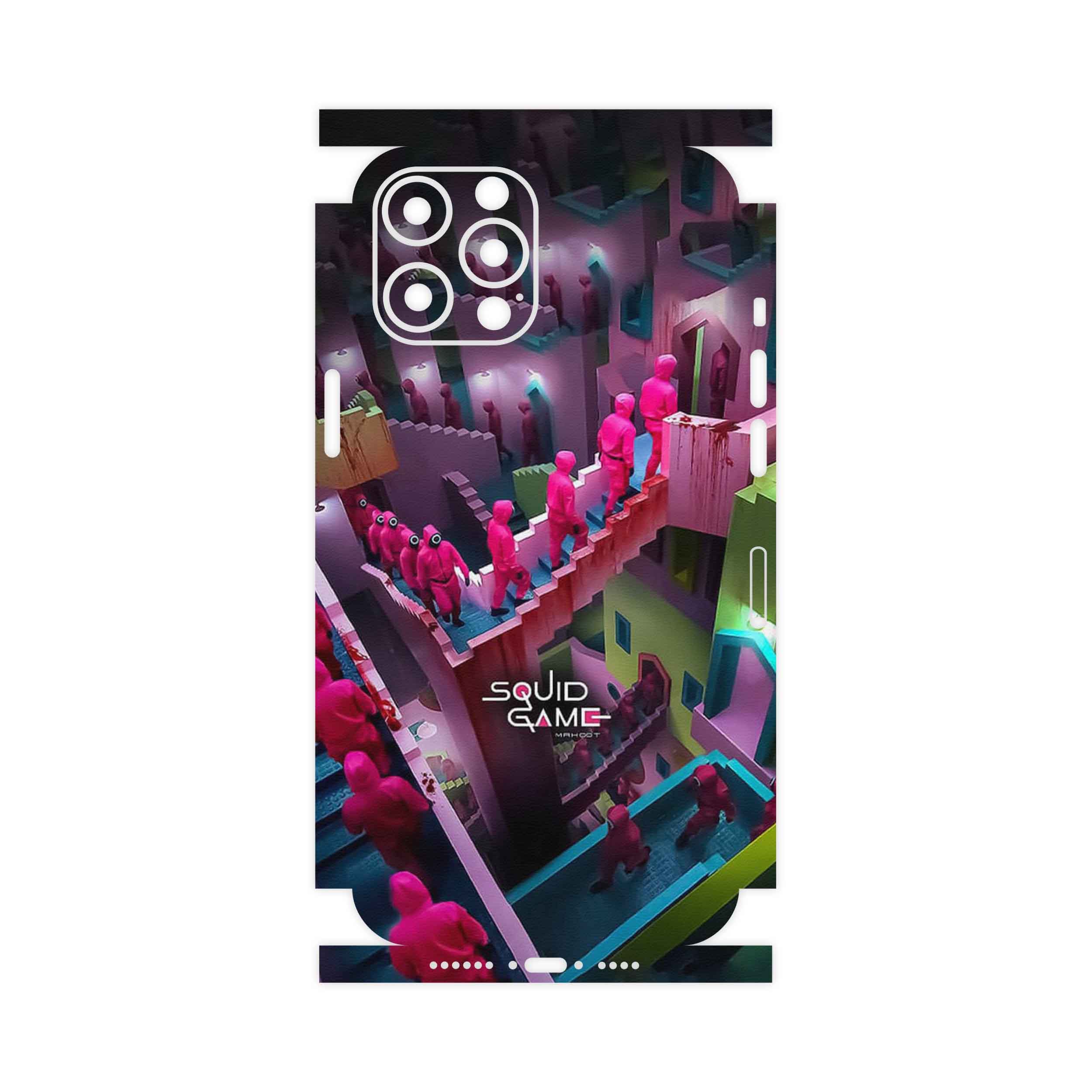 برچسب پوششی ماهوت مدل Squid Game-FullSkin مناسب برای گوشی موبایل اپل iPhone 12 Pro Max