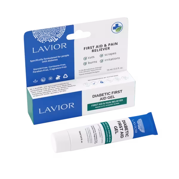 ژل کمکهای اولیه LAVIOR مخصوص افراد دیابتی