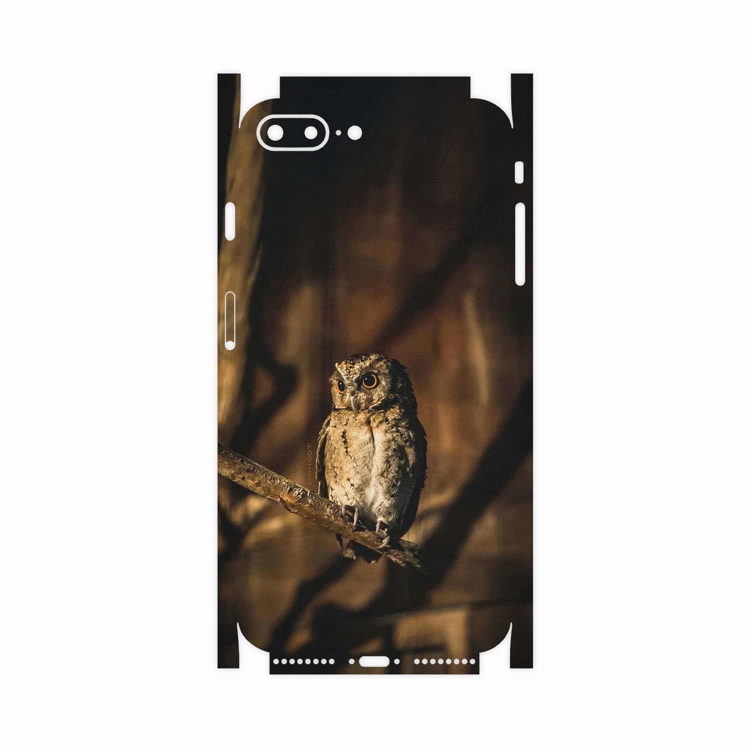 برچسب پوششی ماهوت مدل Owl-FullSkin مناسب برای گوشی موبایل اپل iPhone 7 Plus