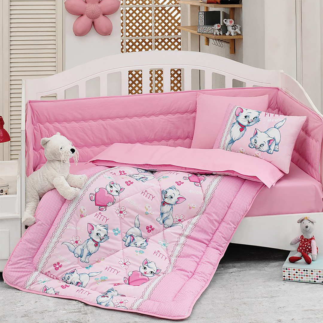 سرویس خواب کاتن باکس مدل Miyav یک نفره 6 تکه