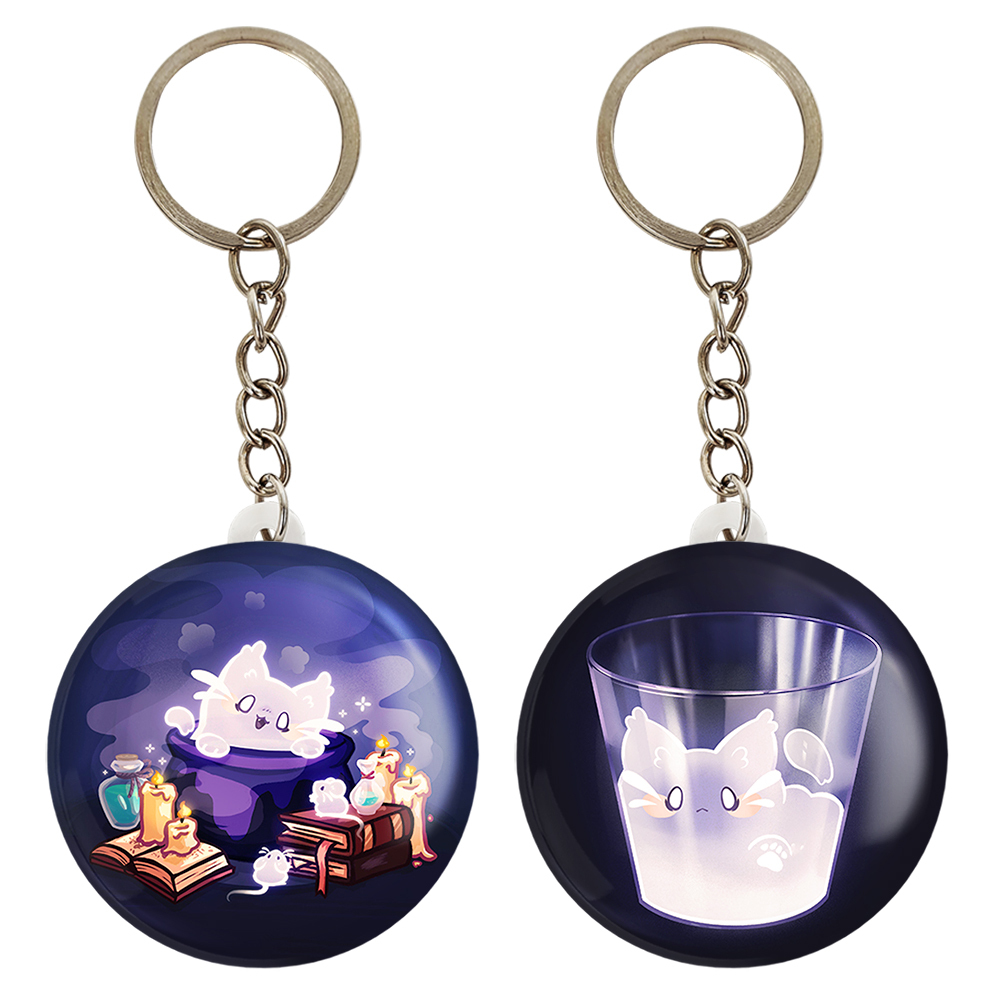 جاکلیدی خندالو مدل موش و گربه حیوانات بامزه کد 2104221046 مجموعه 2 عددی