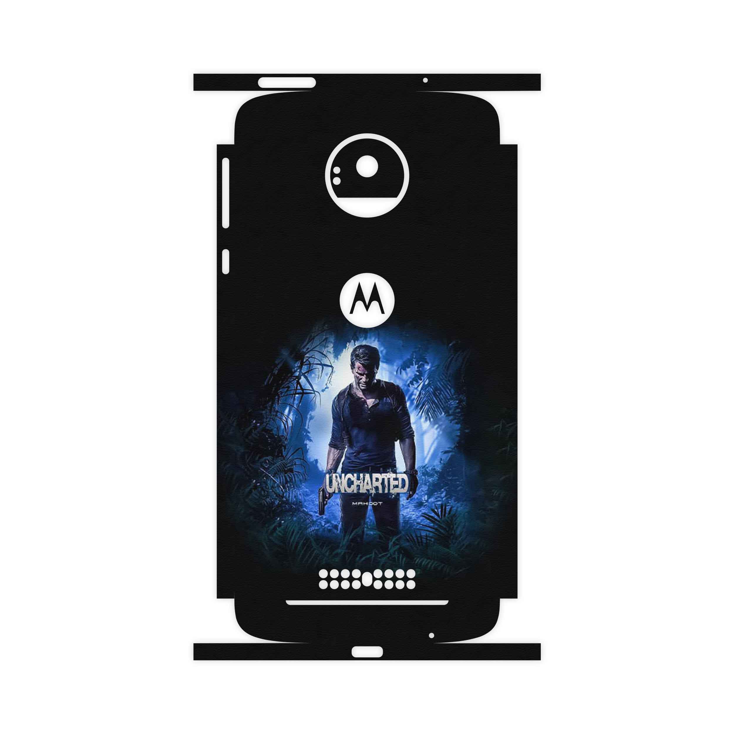 برچسب پوششی ماهوت مدل Uncharted Game Series-FullSkin مناسب برای گوشی موبایل موتورولا Moto Z