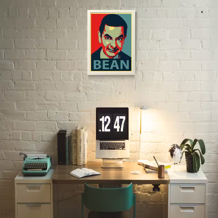 تابلو مدل دکوراتیو مستربین mr bean کدN243