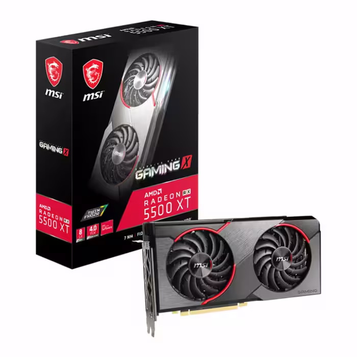 کارت گرافیک ام اس آی Radeon RX 5500 XT GAMING X 8G