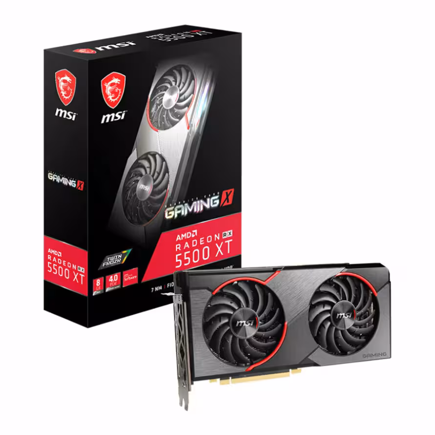 کارت گرافیک ام اس آی Radeon RX 5500 XT GAMING X 8G