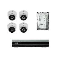 سیستم مدار بسته امنیتی 4 دوربین کپچر R2-HD4CHKIT