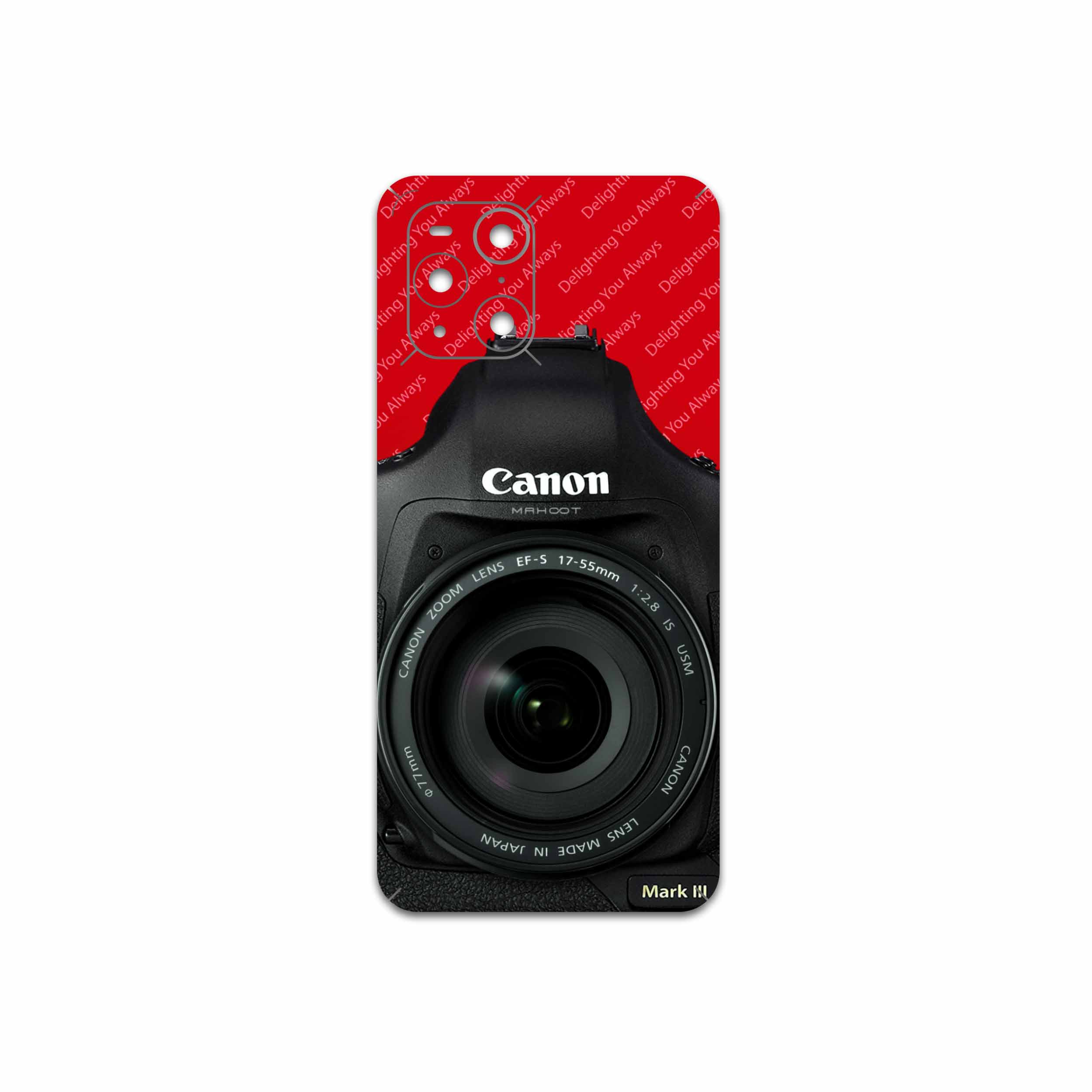 برچسب پوششی ماهوت مدل Canon-Logo مناسب برای گوشی موبایل اپو Find X3 Pro