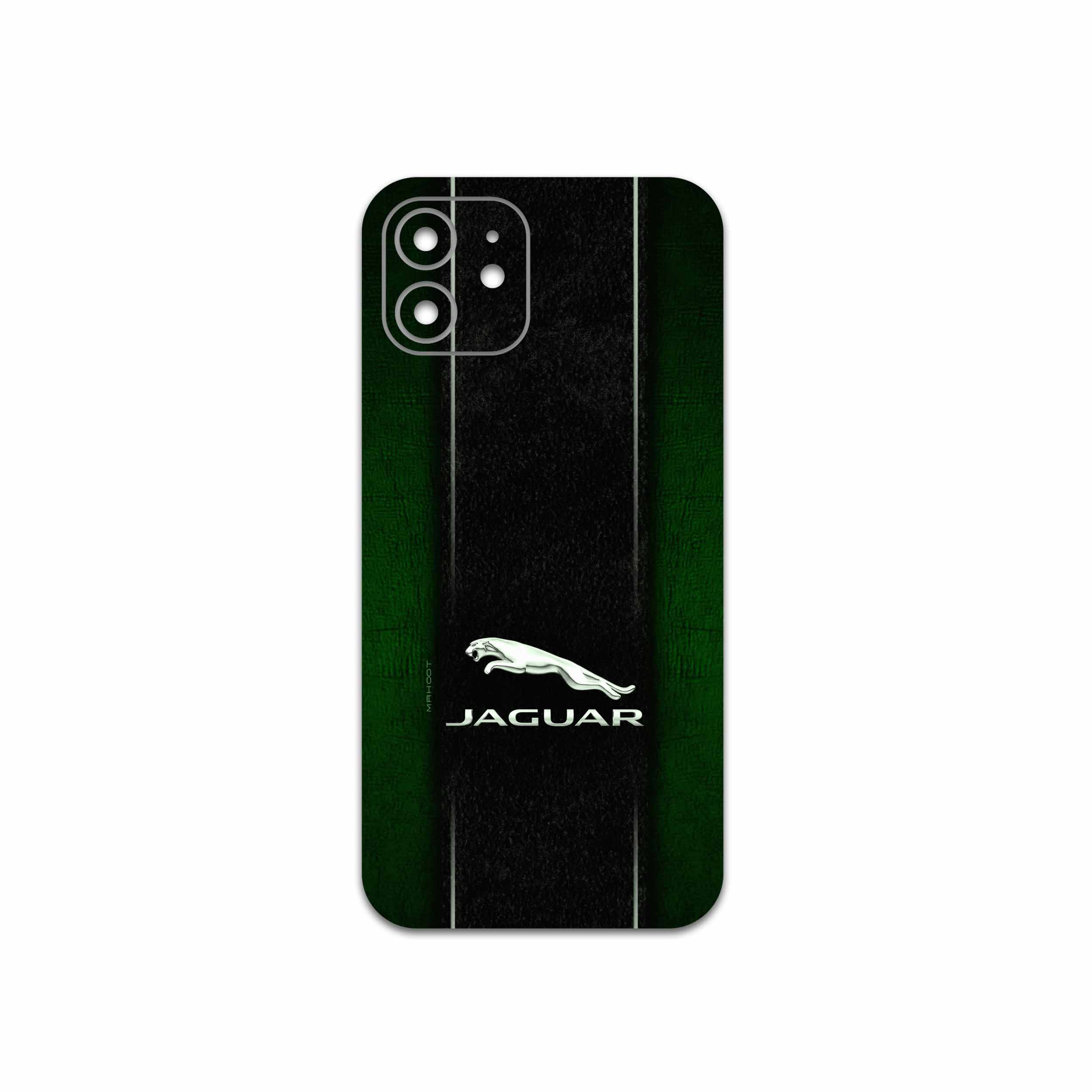 برچسب پوششی ماهوت مدل Jaguar Cars مناسب برای گوشی موبایل اپل iPhone 12