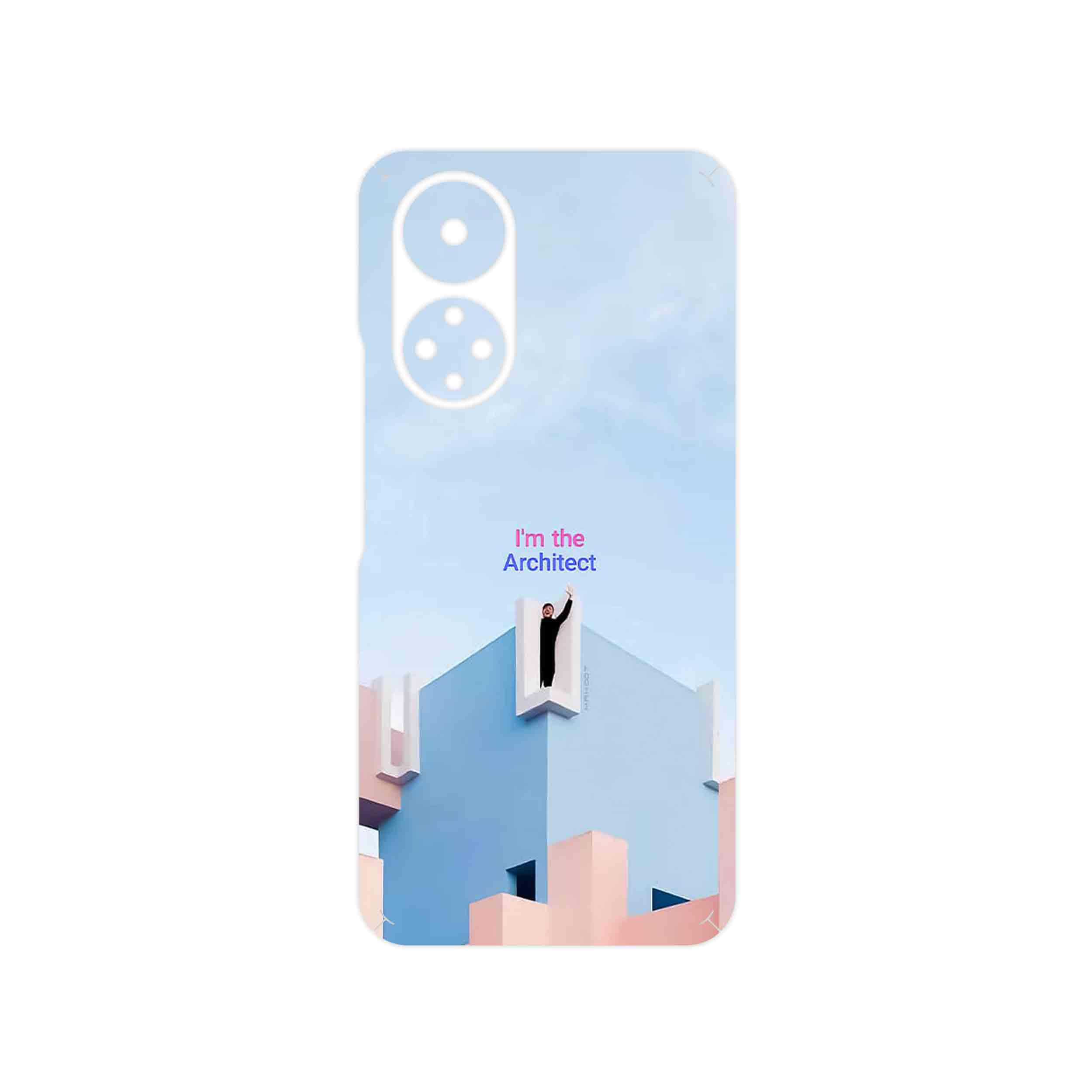 برچسب پوششی ماهوت مدل Architecture مناسب برای گوشی موبایل آنر X7