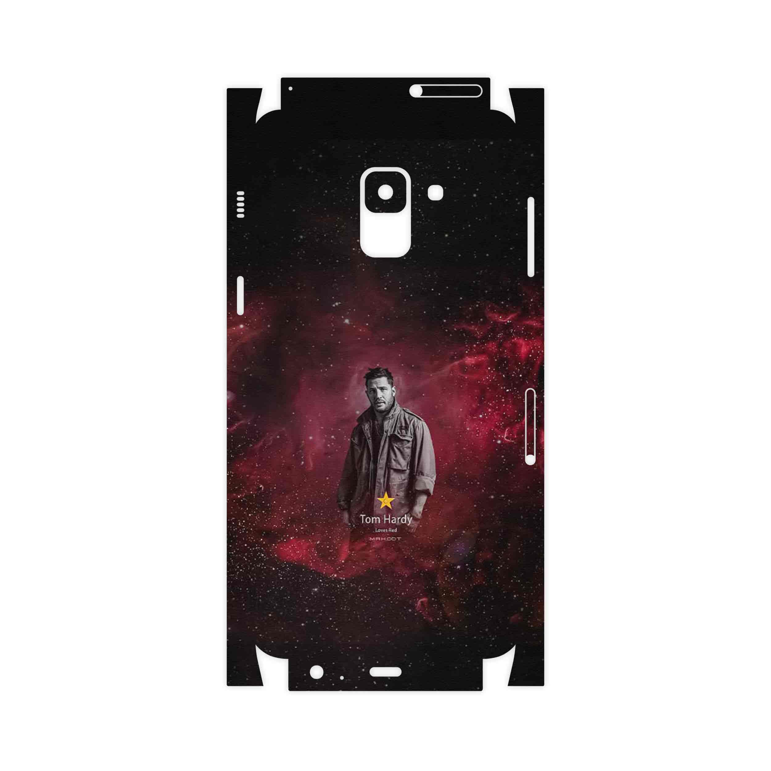 برچسب پوششی ماهوت مدل Tom Hardy-FullSkin مناسب برای گوشی موبایل سامسونگ Galaxy A8 2018