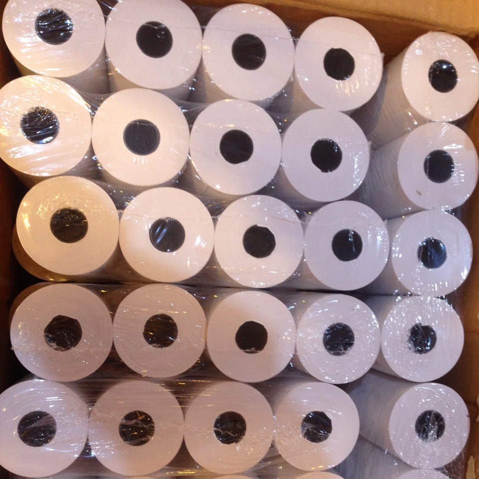 یک کارتن 60 عددی رول کاغذ هانسول دستگاه فیش پرینتر  با کیفیت تضمینی